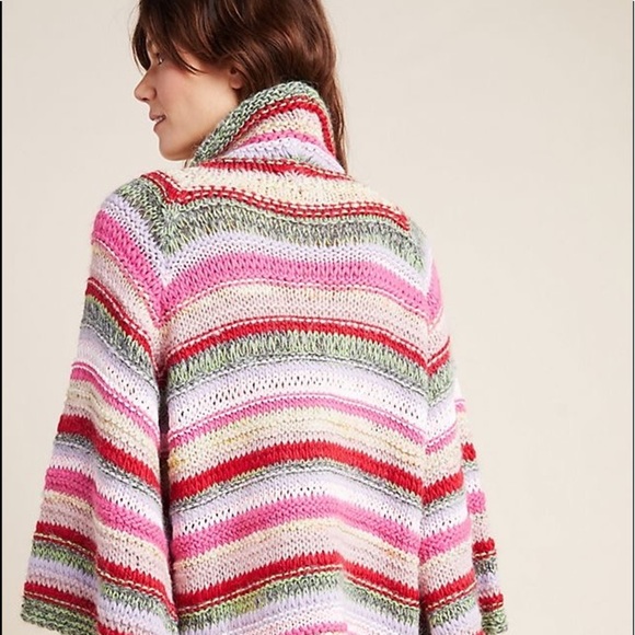 HOST PICK โจ๐ Anthropologie colourful striped knit sweater - Picture 4 of 8